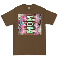 Cacao Mom leopard Premium Tee - CowGirlArtShop