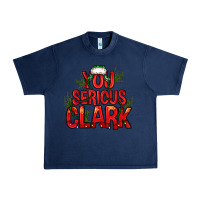 Navy you serious clark bbs Urban Heavy Tee - BundleAndBundleShop