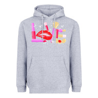 Heather Grey makeup artist t  shirt makeup artist love cosmetician fashion t  shirt Heavyweight Hoodie - linhVisuals