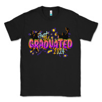 Black just graduated 2024 Classic Tee - CowGirlArtShop