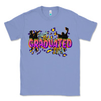 Colony Blue just graduated 2024 Classic Tee - CowGirlArtShop