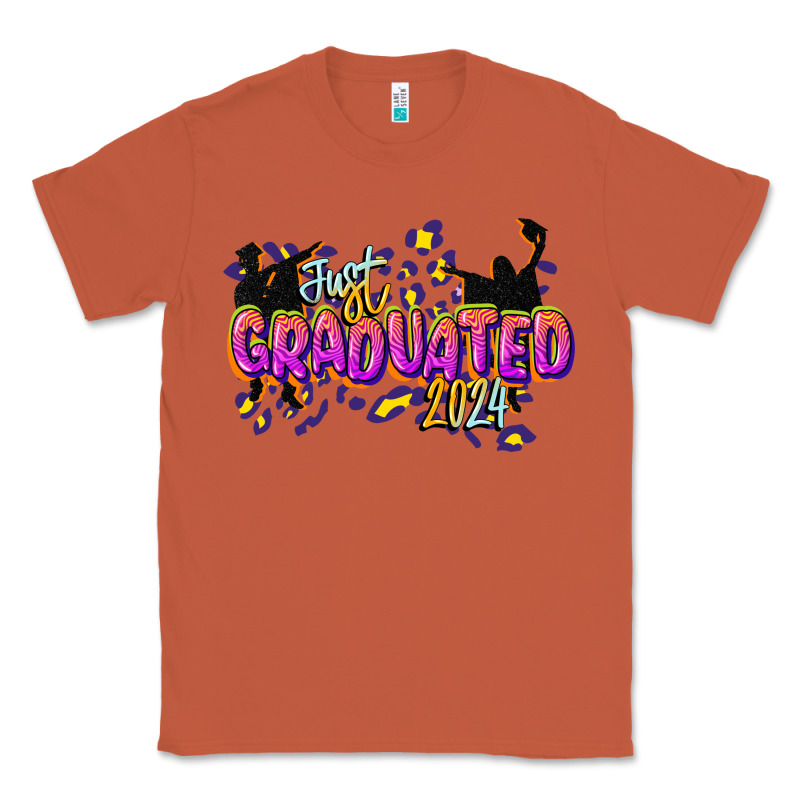 Just Graduated 2024 Classic Tee by CowGirlArtShop | Teevron
