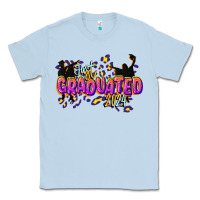 Dusty Blue just graduated 2024 Classic Tee - CowGirlArtShop