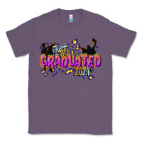 Lavender just graduated 2024 Classic Tee - CowGirlArtShop