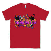 Red just graduated 2024 Classic Tee - CowGirlArtShop