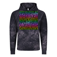 Cloud Black neon glitter safari seamless pattern Vintage Hoodie - BundleAndBundleShop
