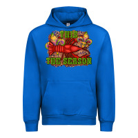 Cobalt mardi gras this the season crawfish fleur de lis Urban Hoodie - RanaPortraitStore