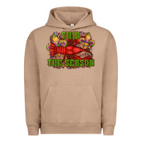 Pigment Burro mardi gras this the season crawfish fleur de lis Urban Hoodie - RanaPortraitStore