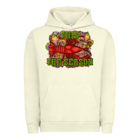 Pigment Pistachio mardi gras this the season crawfish fleur de lis Urban Hoodie - RanaPortraitStore