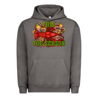 Pigment Tornado mardi gras this the season crawfish fleur de lis Urban Hoodie - RanaPortraitStore