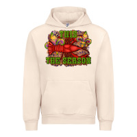 Sandshell mardi gras this the season crawfish fleur de lis Urban Hoodie - RanaPortraitStore