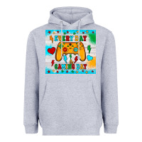 Heather Grey every day is gaming day Heavyweight Hoodie - JahusDesignShop