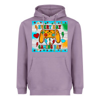 Lavender every day is gaming day Heavyweight Hoodie - JahusDesignShop