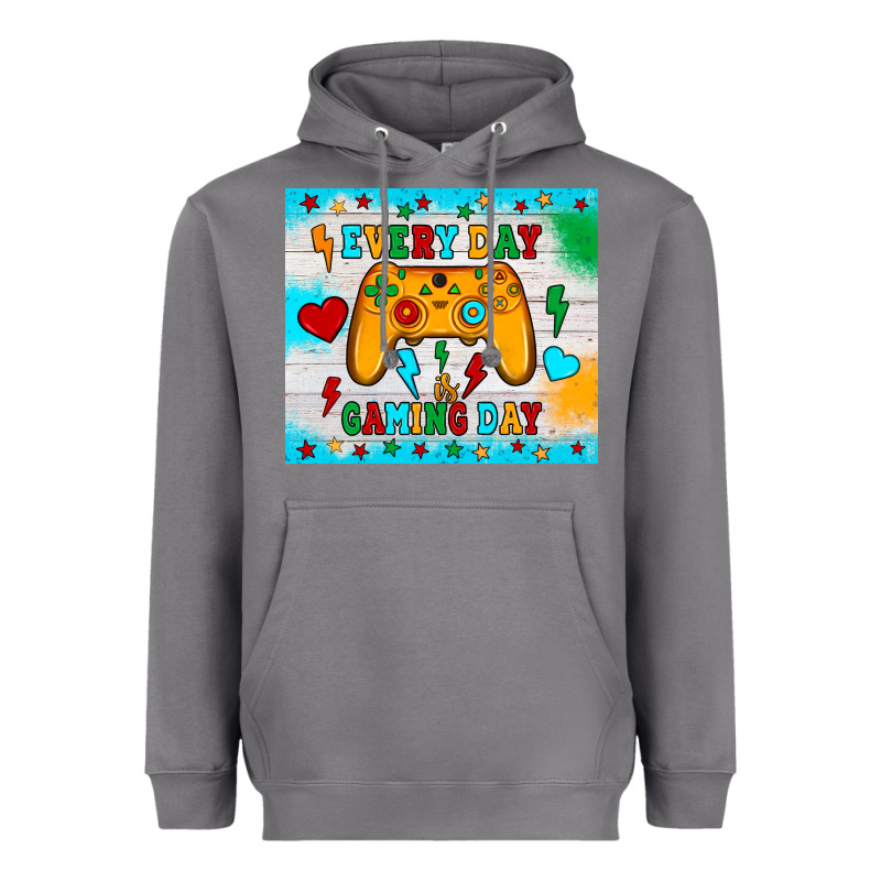 Every Day Is Gaming Day Heavyweight Hoodie by JahusDesignShop | Teevron