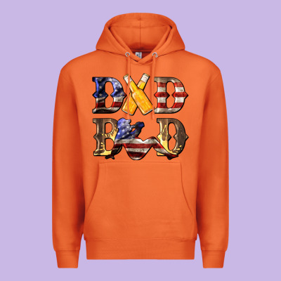 American Dad Bod Premium Hoodie Designed By Lillyallendesigns