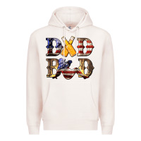 Pale Pink American Dad Bod Premium Hoodie - LillyAllenDesigns