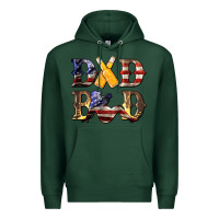 Sports Green American Dad Bod Premium Hoodie - LillyAllenDesigns