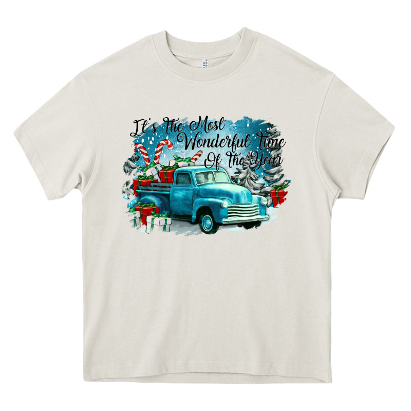 Its The Wonderful Time Of The Year Truck Heavy Core Tee by CowGirlArtShop | Teevron