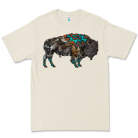Bone cowhide bison Premium Tee - RanaPortraitStore