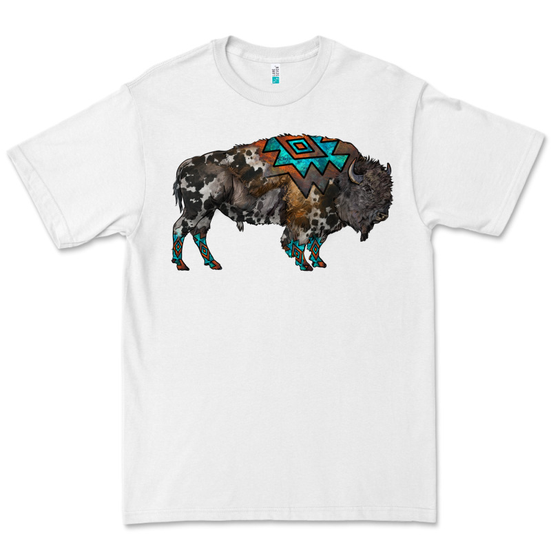 Cowhide Bison Premium Tee by RanaPortraitStore | Teevron