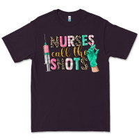 Plum nurses call the shots Premium Tee - CowGirlArtShop