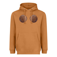 Meerkat coconut bra easy adult halloween tiki party costume t shirt Heavyweight Hoodie - linhVisuals