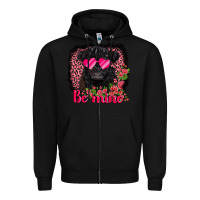 Black be mine belted galloway Zipper Hoodie - AdoDesignShop