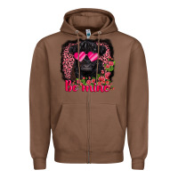 Chestnut be mine belted galloway Zipper Hoodie - AdoDesignShop