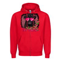 Red be mine belted galloway Zipper Hoodie - AdoDesignShop