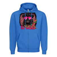 True Royal be mine belted galloway Zipper Hoodie - AdoDesignShop
