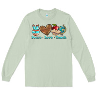 Matcha peace love teach Long Sleeve Tee - BundleAndBundleShop