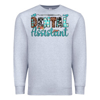 Heather Grey dental assistant Premium Sweatshirt - JahusDesignShop