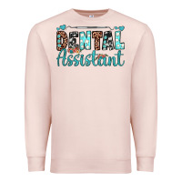 Pale Pink dental assistant Premium Sweatshirt - JahusDesignShop