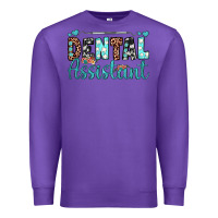 Purple dental assistant Premium Sweatshirt - JahusDesignShop