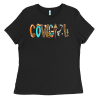 Black Cowgirl Min Ladies Tee - CowCowDesign