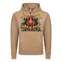 Vintage Coffee Thankful Vintage Hoodie - BundleAndBundleShop