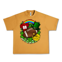 Peanut Butter St. Patrick's Day American Football Urban Heavy Tee - FaDigitalArtStudio