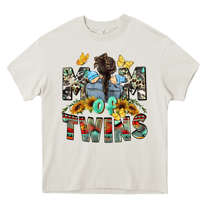 Mom Of Twins Boys Mother's Day Heavy Core Tee by CowGirlArtShop | Teevron