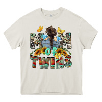 Cream mom of twins boys mother's day Heavy Core Tee - CowGirlArtShop