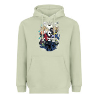 Matcha hollow knight fan art Heavyweight Hoodie - linhVisuals