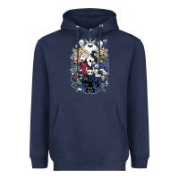 Navy hollow knight fan art Heavyweight Hoodie - linhVisuals