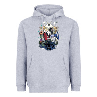 Heather Grey hollow knight fan art Heavyweight Hoodie - linhVisuals