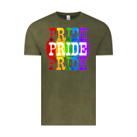 Vintage Olive Pride pride pride Vintage Tee - FaDigitalArtStudio