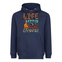 Navy life is better by the campfire Heavyweight Hoodie - JahusDesignShop