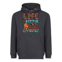 Smoke life is better by the campfire Heavyweight Hoodie - JahusDesignShop