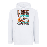 White life is better by the campfire Heavyweight Hoodie - JahusDesignShop