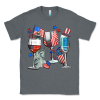 Charcoal Heather american wine Classic Tee - CowGirlArtShop