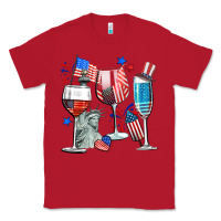 Red american wine Classic Tee - CowGirlArtShop