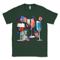 Sports Green american wine Classic Tee - CowGirlArtShop