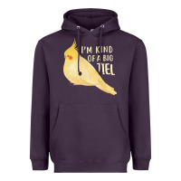 Plum cockatiel t  shirt i’m kind of a big tiel t  shirt Heavyweight Hoodie - linhVisuals